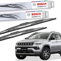 Par Palheta Parabrisa Bosch Classic Jeep Compass 2017 a 2026 Par Palheta Parabrisa Bosch Classic Jeep Compass 2017 a 2026