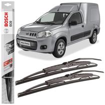 Par Palheta Parabrisa Bosch ECO Ferro P/ Fiorino 2014 A 2021