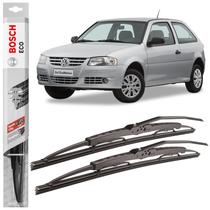 Par Palheta Parabrisa Bosch ECO Ferro VW Gol G3 G4 Par Palheta Parabrisa Bosch ECO Ferro VW Gol G3 G4