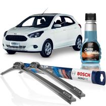 Par Palheta Parabrisa Bosch Ford Ka 2014 Em Diante + Brinde Par Palheta Parabrisa Bosch Ford Ka 2014 Em Diante + Brinde