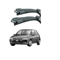 Par Palhetas Automotiva Limpa Para-brisa Peugeot 106 2001/04