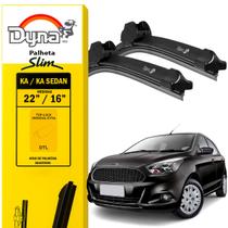 Par Palhetas Dianteiras Ka Hatch Ka Sedan 2014 a 2018 Original Dyna para Limpador de Parabrisa Par Palhetas Dianteiras Ka Hatch Ka Sedan 2014 a 2018 Original Dyna para Limpador de Parabrisa