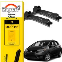 Par Palhetas Dyna Original Fit 2015 a 2017 para Limpador de Parabrisa Dianteiro Par Palhetas Dyna Original Fit 2015 a 2017 para Limpador de Parabrisa Dianteiro