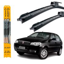 Par Palhetas Limpador De Parabrisa Dianteiro Palio G3 e G4 2004 2005 2006 2007 2008 2009 2010 2011 2012 2013 2014 2015