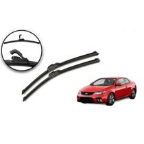 Par Palhetas Limpador De Parabrisa Dianteiro Para Cerato / Cerato Koup 2010 2011 2012 2013