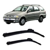 Par Palhetas Limpador De Parabrisa Dianteiro Para Fiat Palio Weekend / Adventure G2 2001 2002 2003