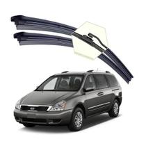 Par Palhetas Limpador De Parabrisa Dianteiro Para Kia Carnival G3 2007 2008 2009 2010
