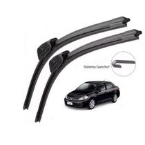 Par Palhetas Limpador De Parabrisa Dianteiro Para Nissan Tiida Sedan 2011 2012 2013