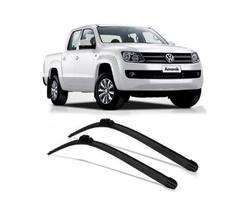 Par Palhetas Limpador Para-brisa De Silicone Do Amarok 10/13 Par Palhetas Limpador Para-brisa De Silicone Do Amarok 10/13
