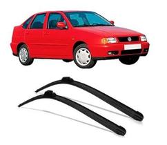 Par Palhetas Limpador Para-brisa De Silicone Polo Classic Par Palhetas Limpador Para-brisa De Silicone Polo Classic