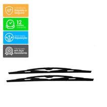 Par Palhetas Limpador Para-Brisa Dianteira - 26/14 Polegadas Par Palhetas Limpador Para-Brisa Dianteira - 26/14 Polegadas