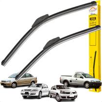 Par Palhetas Limpador Parabrisa Astra Corsa Montana Clio Par Palhetas Limpador Parabrisa Astra Corsa Montana Clio