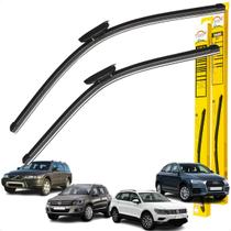 Par Palhetas Limpador Parabrisa Audi Q3 Tiguan Volvo XC70 Par Palhetas Limpador Parabrisa Audi Q3 Tiguan Volvo XC70