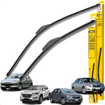 Par Palhetas Limpador Parabrisa Cobalt Tucson 206 Corolla