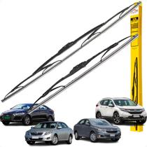 Par Palhetas Limpador Parabrisa Corolla Cobalt Peugeot 206