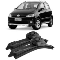 Par Palhetas Limpador Parabrisa Cross Fox 2009 a 2012 Original Bosch Aerofit 22" 16"