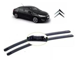 Par Palhetas Limpador Parabrisa Dianteiro Citroen C4 Lounge