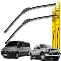 Par Palhetas Limpador Parabrisa Ducato Ford F250 F350