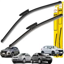 Par Palhetas Limpador Parabrisa Ford Fiesta Fiesta Sedan Par Palhetas Limpador Parabrisa Ford Fiesta Fiesta Sedan