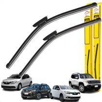 Par Palhetas Limpador Parabrisa Logan Duster Sandero