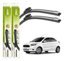 Par Palhetas Limpador Parabrisa Original Valeo Ford Ka 2015 A 2021