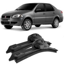 Par Palhetas Limpador Parabrisa Siena 97 A 2016 Original Bos