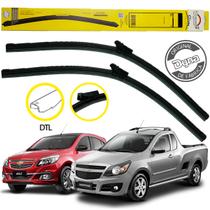 Par Palhetas Limpador Parabrisa Silicone Montana 2011 A 2019 Par Palhetas Limpador Parabrisa Silicone Montana 2011 A 2019