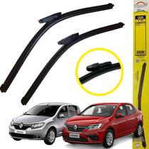 Par Palhetas Limpador Parabrisa Slim Blade Logan Sandero