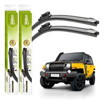 Par Palhetas Limpador Parabrisa Valeo Troller T4 2015 A 2021 Troller T4 2015 A 2021