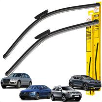 Par Palhetas Limpador Parabrisa Vera Cruz Jetta Audi A4 Q5