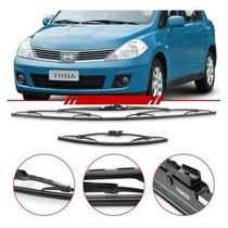 Par Palhetas Standard Dianteira Original Trico Tiida 2008 2009 2010 Limpador de Parabrisa Modelo Rodo 13 e 26 Polegadas