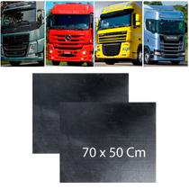 Par Parabarro Carreta Caminhão Lameiro Liso 50x70 Cm