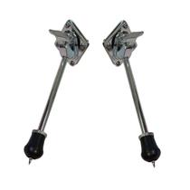 Par Pé De Bumbo Com Caneca Universal Cromado Pb Std X-Pro