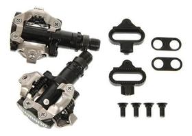 Par Pedal Clip Shimano Preto Novo C/ Tacos M520 380gr