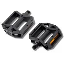 Par Pedal Plataforma Nylon Rosca Grossa Paco C/esfera E Refletor 9/16