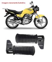 Par Pedaleira Traseira Com Suporte Moto Suzuki Yes 125 Todas