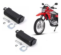 Par Pedaleira Traseira Nxr Bros 125 150 160 Xre 300 Mbr Par Pedaleira Traseira Nxr Bros 125 150 160 Xre 300 Mbr
