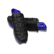 Par Pedaleira Traseira Titan Fan CG160 2016 2017 2018 2019 2020 2021 2022 2023 2024 a CB 250 Azul