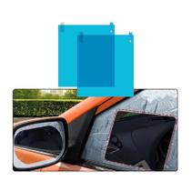 Par Película Retrovisor Caminhão Carro Anti Embaçante Chuva