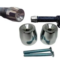 Par peso de guidão cromado Moto Pcx 150 19/22 - Pcx 160 Par peso de guidão cromado Moto Pcx 150 19/22 - Pcx 160