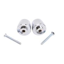 Par Peso de Guidão Moto Cg 125i KS/160 Cargo Cromado Parafuso Longo