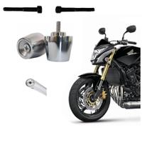 Par Peso Guidão De Moto Cg 160 Titan Cargo Cromado Pezinho Grande Universal