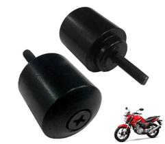 Par Peso Guidão Preto Cb 500 Cg Titan Cargo 160 Biz 125