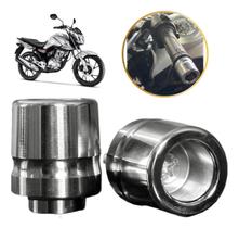 Par Peso Pesinho Guidão Honda Yamaha Modelo Bmw Cromado Titan CG Factor Fazer Twister