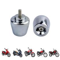 Par Pezinho Para Guidão De Moto Pcx Titan Fan Universal Peso Vipper