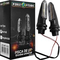 Par pisca de led normal e sequêncial para motocicleta