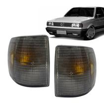 Par Pisca Lanterna Dianteira Vw Gol Parati Saveiro 1991/1994 Quadrado Fumê