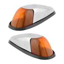 Par Pisca Lanterna Seta Completa Ambar Acrílico Fusca 1200