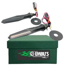 Par pisca Led Modelo Slim Espada Sequecial Universal