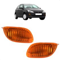 Par Pisca Parachoque Dianteiro Âmbar Focus 1999 2000 2001 2002
